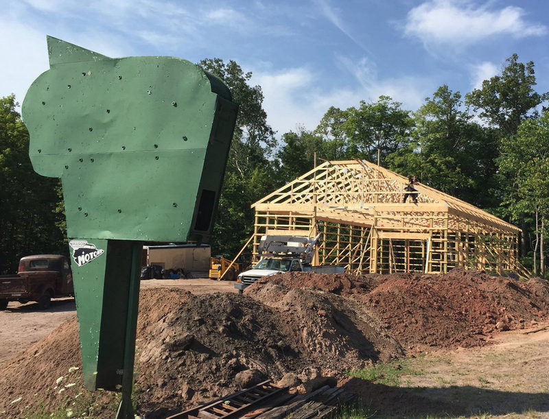 Skyway Court Bar - Sign Now Stands At Mason Motors (newer photo)